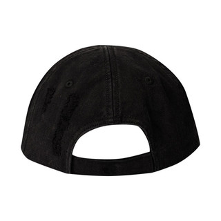 MITCHELL & NESS刺绣logo款鸭舌帽 MN帽子男女通用户外遮阳帽棒球帽棉休闲太阳帽 黑色 均码