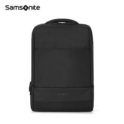 Samsonite 新秀丽 男士双肩包超轻商务通勤笔记本电脑包结实耐用背包 BU1*001