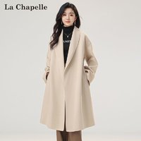 La Chapelle 慵懒风过膝大衣 外套女 冬高级感宽松气质风衣