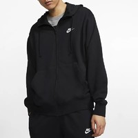 NIKE 耐克 NSW CLUB HOODIE男子拉链套头卫衣连帽衫外套BV2648-063