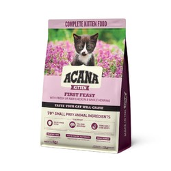 ACANA 爱肯拿 燕麦鸡肉鱼肉幼猫猫粮1.8kg