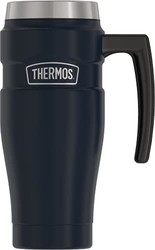 THERMOS 膳魔师 保温水瓶 可洗碗机清洗 不锈钢材质 饮料 16.0盎司(约453.6克) 午夜蓝