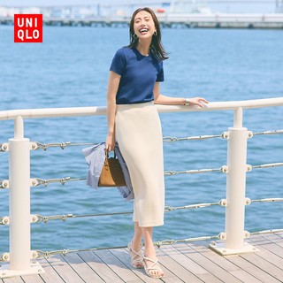 UNIQLO 优衣库 快干休闲窄身长裙460734