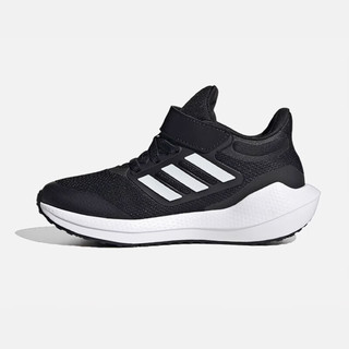 阿迪达斯（adidas）童鞋秋冬男女大小童魔术贴运动鞋 HQ1294黑 10-K/28.5码/170mm 