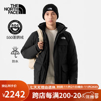 The North Face北面羽绒服男款户外舒适保暖550蓬鹅绒填充羽绒服88R3 JK3 S