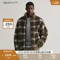 GANT甘特冬男士时尚格纹印花夹克|2068023 105多色 S