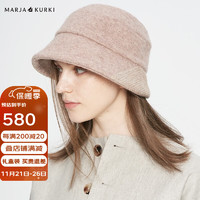 玛丽亚.古琦（玛丽亚古琦 MARJA KURKI）保暖羊毛贝雷帽女秋冬 时尚淑女帽 平顶休闲帽 米色