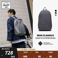 Herschel赫行 【New Classics】全新Seymour双肩包学院风背包 石像灰 26升