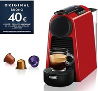 NESPRESSO 浓遇咖啡 De'Longhi 德龙 Nespresso Essenza Mini EN 85.R 胶囊咖啡机入门套装 带有不同口味的胶囊，19bar泵压