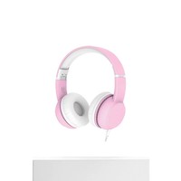 iclever 可折叠头戴式耳机粉色时尚日常百搭休闲舒适