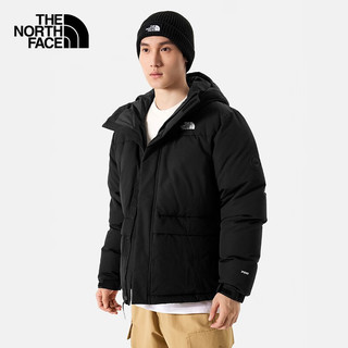 北面（The North Face）羽绒服700蓬鹅绒填充户外保暖防泼水处理耐久防风男秋季81SF JK3/黑色 L175/100