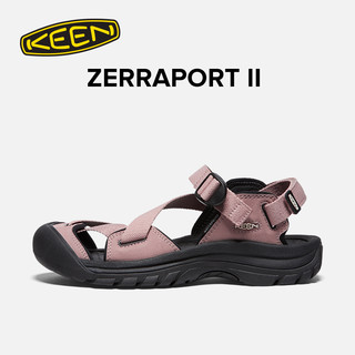 KEEN 官方 ZERRAPORT II户外防滑涉水鞋溯溪鞋女凉鞋