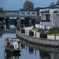 毗邻西塘古镇的园林酒店！西塘万达美华度假酒店 安境·雅适园景大床房1晚+双早