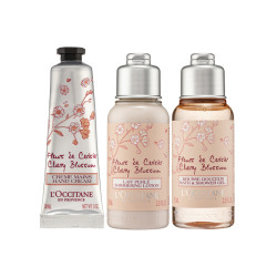 loccitane欧舒丹樱花礼盒3件