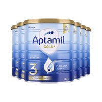 Aptamil 爱他美 金装版 婴幼儿奶粉 3段 900g*6罐