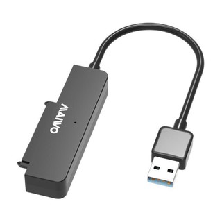 MAIWO 麦沃 2.5英寸 SATA硬盘盒 USB 3.0 USB-A 科技黑 K104A