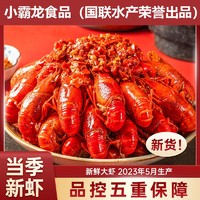 小霸龙 国联特大麻辣小龙虾750g*3盒加热即食熟食升级蒜蓉味半成品