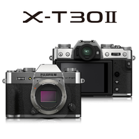 FUJIFILM 富士 X-T30二代 银色 文艺4K数码高清学生微单相机 富士xt30