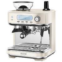 Derlla 德国Derlla意式咖啡机家用小型全半自动研磨豆一体打奶泡
