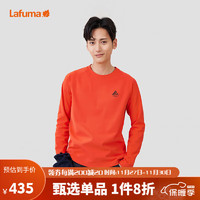 Lafuma 乐飞叶 户外秋冬抗菌柔软休闲长袖T恤男圆领上衣打底衫 LMTS2CL90