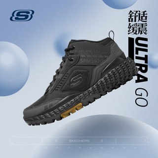 SKECHERS 斯凯奇 京东秒杀 斯凯奇（Skechers）男士绑带小怪兽鞋MONSTER男鞋城市户外复古运动鞋