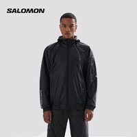 salomon 萨洛蒙 轻量风壳 EQUIPE 深黑色