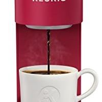 Keurig K-Mini Plus 单杯 K-Cup 胶囊咖啡机，红色，需配变压器