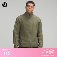 lululemon 丨Fleece 男士拉链外套 *徒步 LM3DRPS 中橄榄色 XL