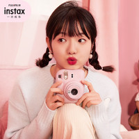 INSTAX 富士instax立拍立得 一次成像相机 mini12（mini11升级款）浅樱粉