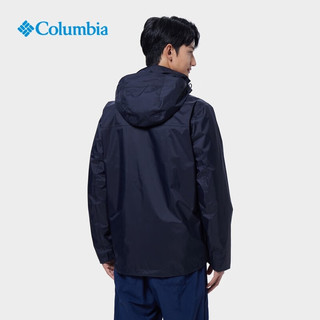 Columbia哥伦比亚户外男子抓绒内胆三合一防水冲锋衣外套WE1322 010石墨黑 L(180/100A)