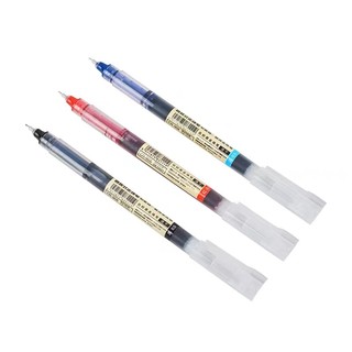 笔中性笔直液式走珠笔速干大容量用0.5mm全针管考试用黑色刷题笔碳素笔黑笔红蓝笔签字笔办公用按动水笔