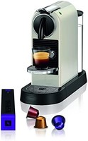 NESPRESSO 浓遇咖啡 De'Longhi 德龙 Nespresso Citiz EN167.W 咖啡机，无Aeroccino（牛奶起泡剂），节能功能，奶油白