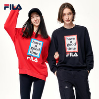 FILA x HAGT斐乐运动卫衣春季男女同款潮流套头衫