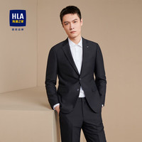 海澜之家（HLA）海澜之家商务绅士仿毛修身西服套装舒适外套裤子男HTXAD3Q058A 藏青58 170/88A