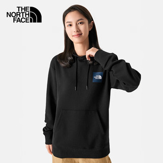 The North Face北面针织卫衣户外舒适连帽衫新86PZ JK3/黑色 XXL