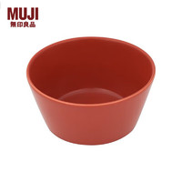 无印良品 MUJI 炻瓷 碗 餐具 红色 口径115mm