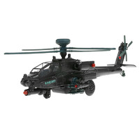 kdevice 凯迪威 阿帕奇直升机模型合金武装1:64声光AH-64D军事仿真飞机