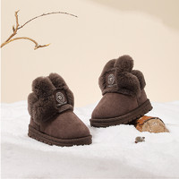 TARANIS 泰兰尼斯 冬季儿童雪地靴加厚防滑保暖棉鞋童鞋