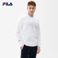 FILA 斐乐 官方男款针织新款基础休闲简约宽松卫衣