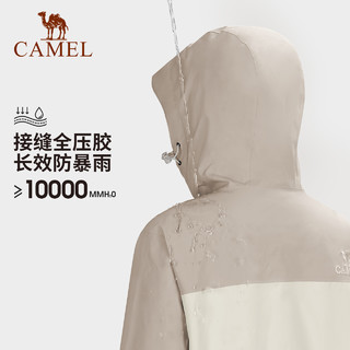 CAMEL 骆驼 户外北风冲锋衣男女抓绒羽绒可选旅游登山服防风防水外套499起