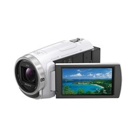 SONY 索尼 摄像机手持摄像机 内存64GB 白色 HDR-CX680