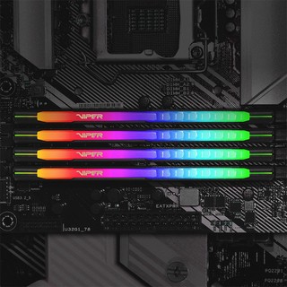 VIPER GAMING 博帝蟒龙 ViperGaming） DDR4 3200/3600幻龙条台式机内存条PC游戏RGB灯条 VIPER 幻龙条 RGB(D4 3200频) 8G