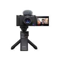 SONY 索尼 Vlog相机带握把手持专业稳定器ZV-1G高清