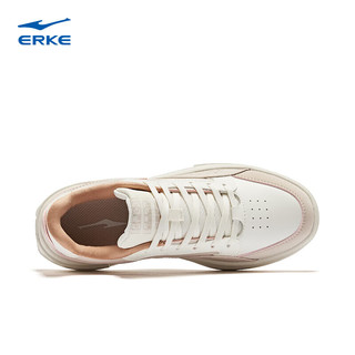 ERKE 鸿星尔克 板鞋女24春新简约户外厚底轻质运动鞋女鞋52124101172