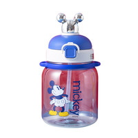 Disney 迪士尼 萌宠大容量吸管杯一杯双饮夏季轻装便携户外水壶