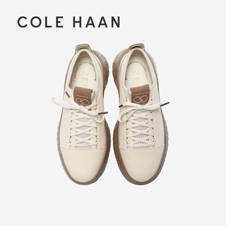 COLE HAAN 歌涵 colehaan/歌涵 女鞋休闲鞋 23年秋季轻盈透气蒲公英运动鞋W29649 米色-W29649 37