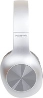 Panasonic 松下 电器 无线耳机，符合人体工学设计的包耳式耳机，超重低音，播放时间长达 23 小时，可折叠设计，银色