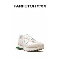 new balance 男士327 White/Succulent Green 运动鞋发发奇
