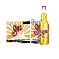 SOL 苏尔 喜力旗下 苏尔（SOL）啤酒  330ml*24瓶 整箱装