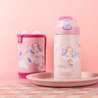 88VIP：contigo 康迪克 儿童保温杯 400ml 美国Contigo康迪克保温杯吸管杯宝宝防漏便携保温杯儿童水杯杯子 1件装